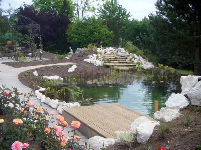 BCP Paysagiste met en scène votre jardin aquatique