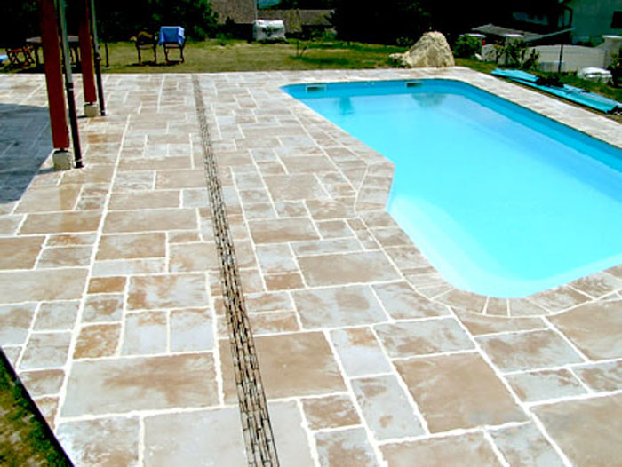 Terrasse Avec Piscine En Pierres Bleues Et Bois Composite Pictures to Terrasse Avec Piscine En Pierres Bleues Et Bois Composite Pictures to