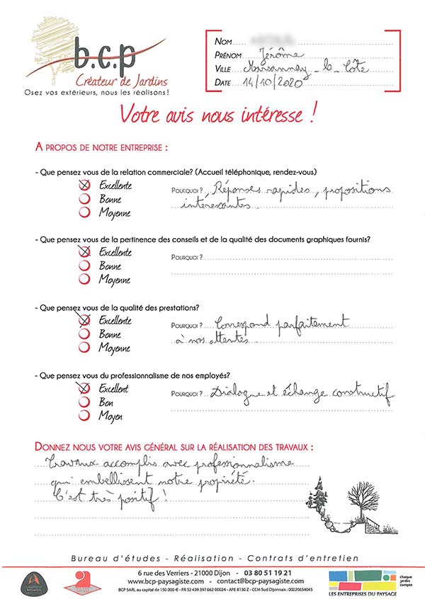 Avis 76, Marsannay-la-Côte Octobre 2020