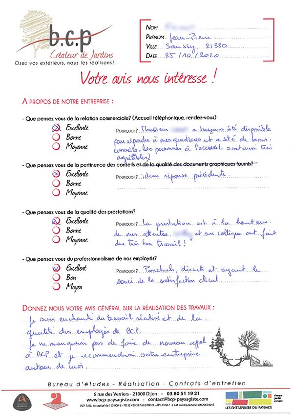 Avis 77, Saussy, 21380 Octobre 2020