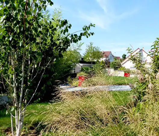 Photo Aménagement d'un jardin bourguignon