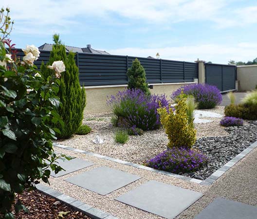Jardin aménagement en Côte-d’Or, 2020 mars 7