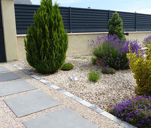 Jardin aménagement en Côte-d’Or, 2020 mars 8