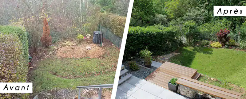 Photo Jardin en pente sur les hauteurs de Dijon