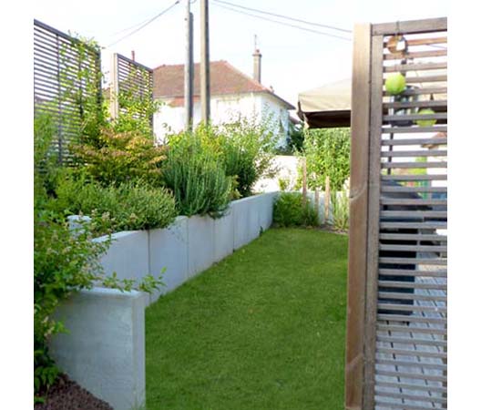 Jardin convivial et verdoyant à Dijon 18