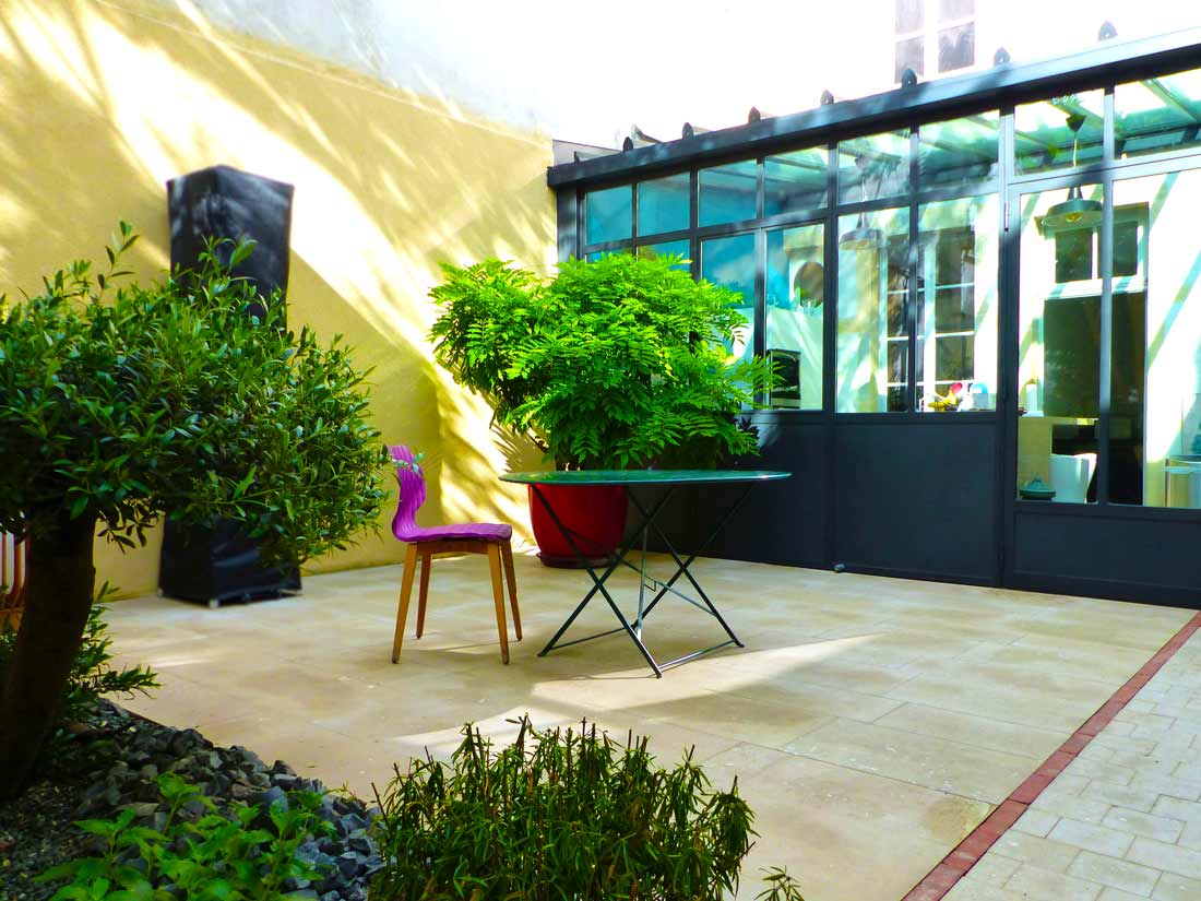 Jardin de ville à Dijon