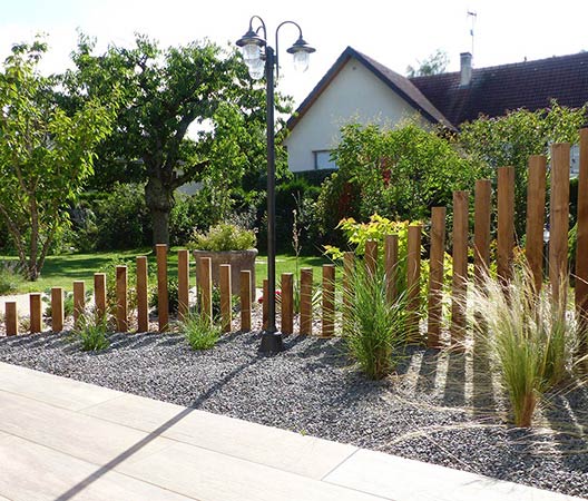 jardin avec terrasse en bois, photo 29