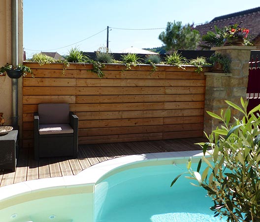 Transformation d'une cour de jardin avec piscine 5