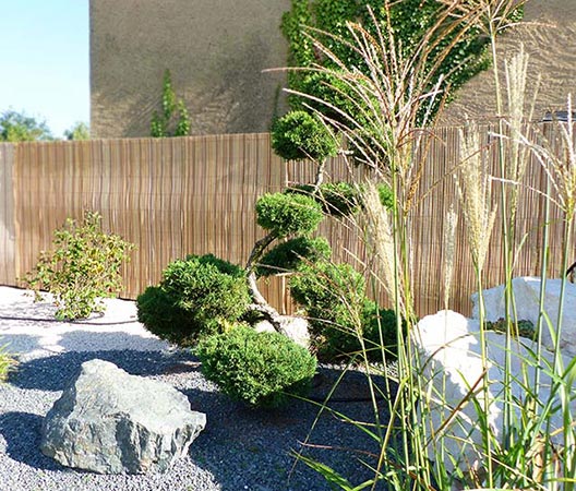 Un jardin zen et contemporain 12