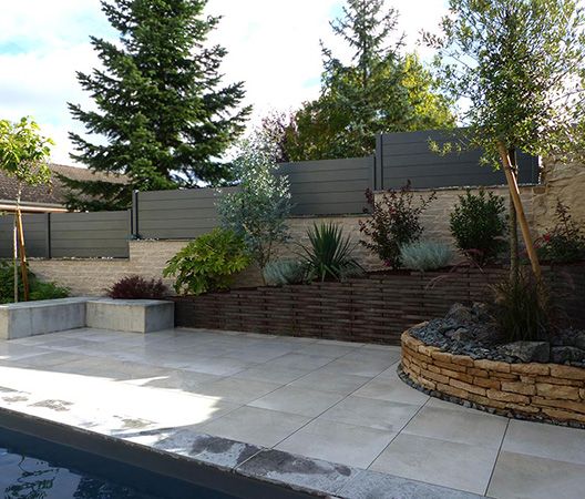 un jardin de ville photo 3