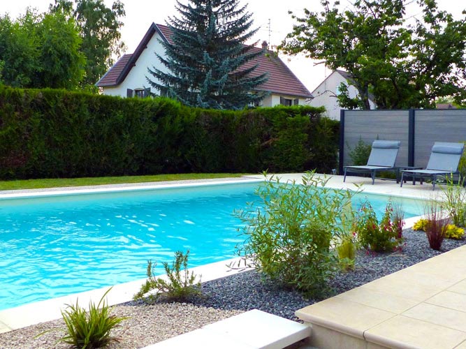 Jardin avec clôtures et Pare Vues 1