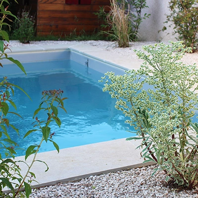 L'intimité d'une piscine