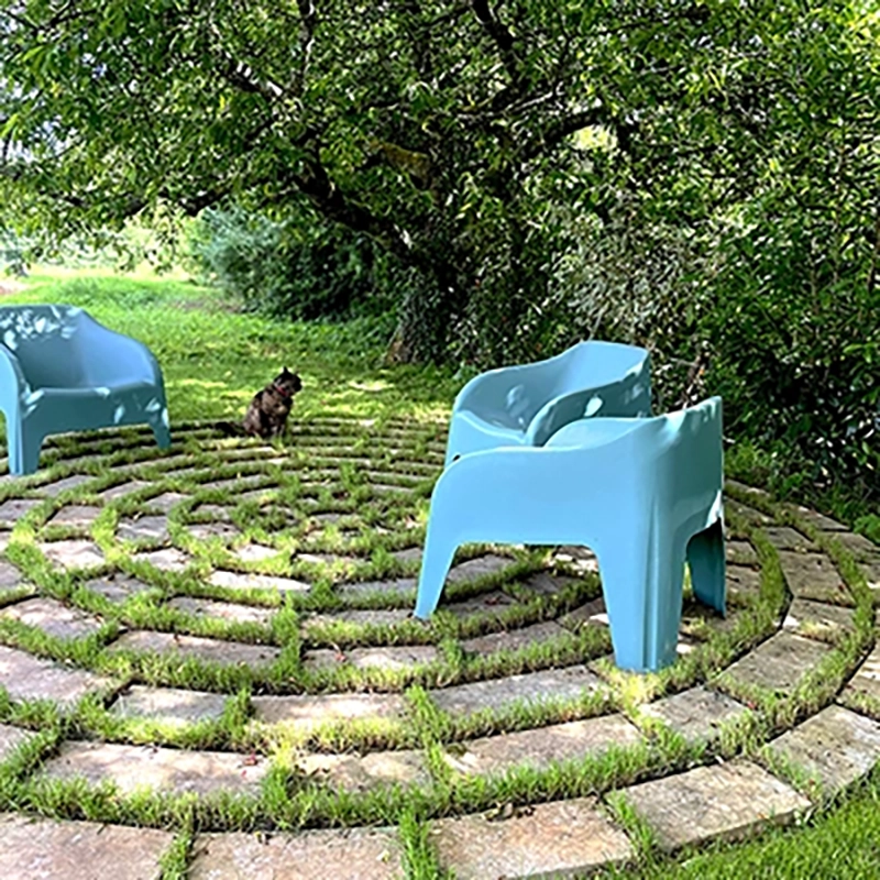 Jeu de formes et de matières