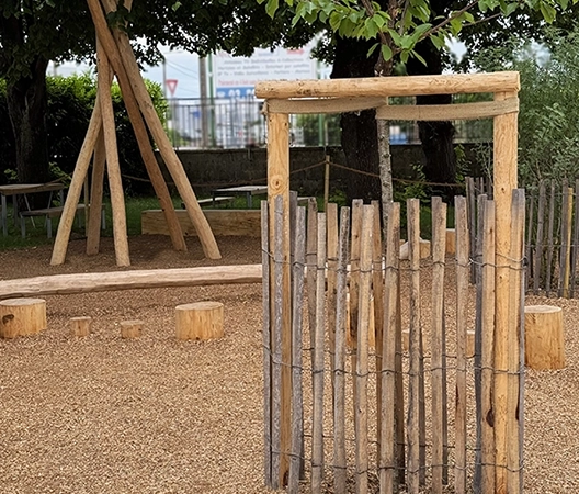 Creation d une zone de jeu a l'ombre
