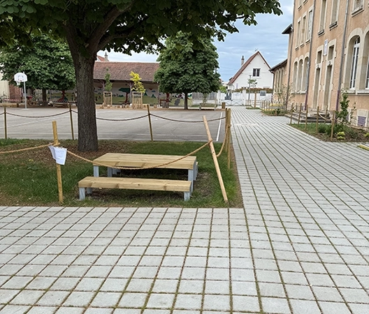 Paves engazonne