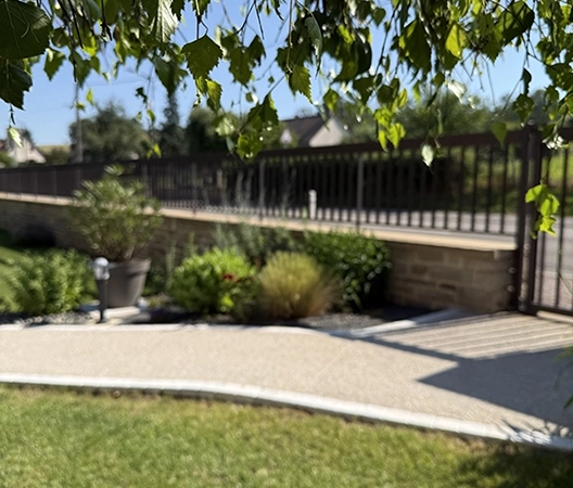 Aménagement de jardin pour PMR