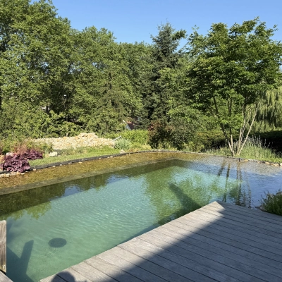 Une baignade en hauteur