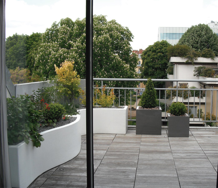 La Terrasse de balcon en ville