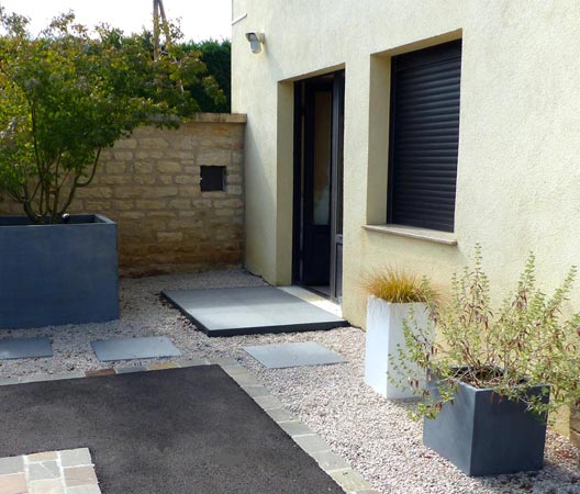 Allées et pavage de jardin